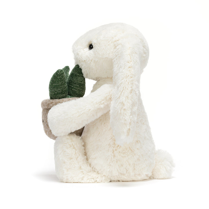 Jellycat® Cream Bunny with Plant