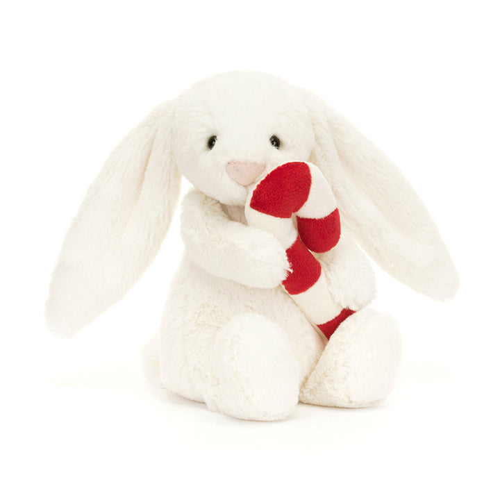 Jellycat® Bashful Bunny with Candy Cane