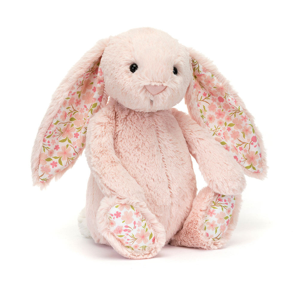 Jellycat®花耳朵賓尼兔公仔 - 奶油色
