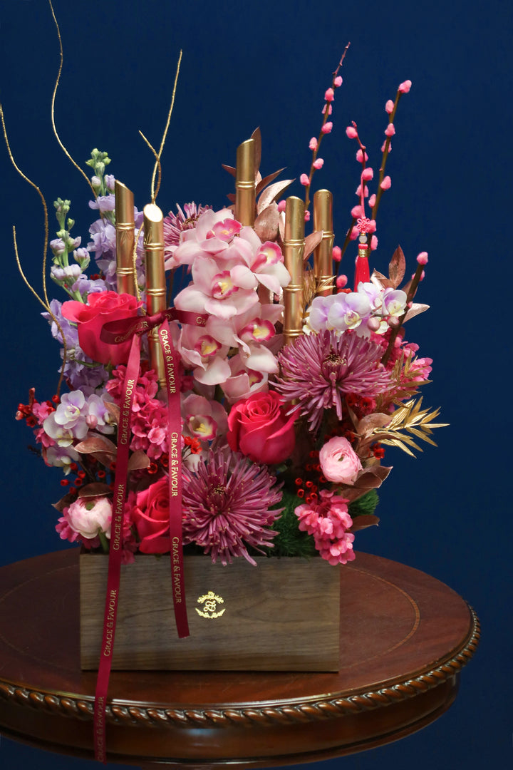 CNY2024 | Fortune Flower Hamper Box
