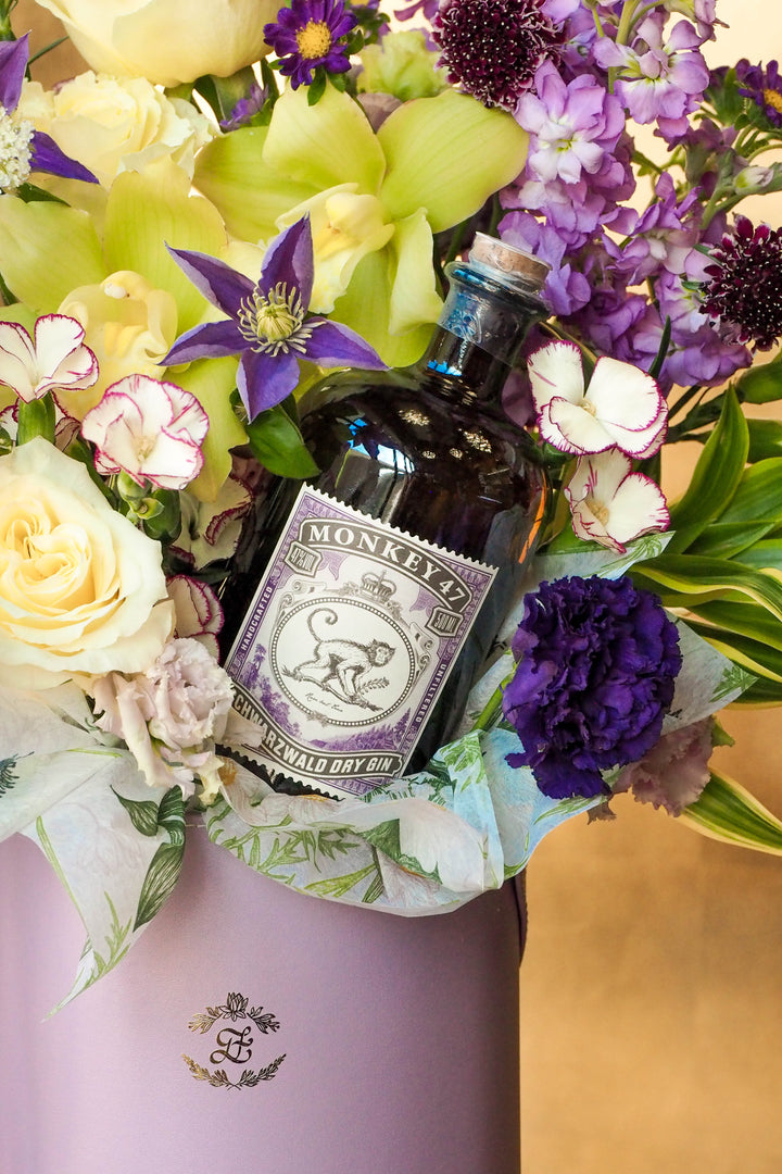 慶賀祝頌金酒花盒