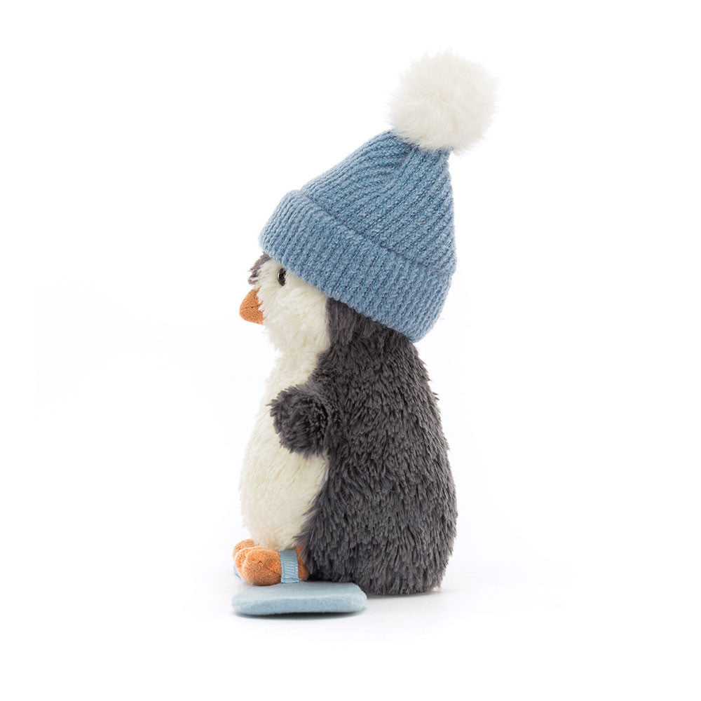 Jellycat® Peanut Penguin Snowboarding