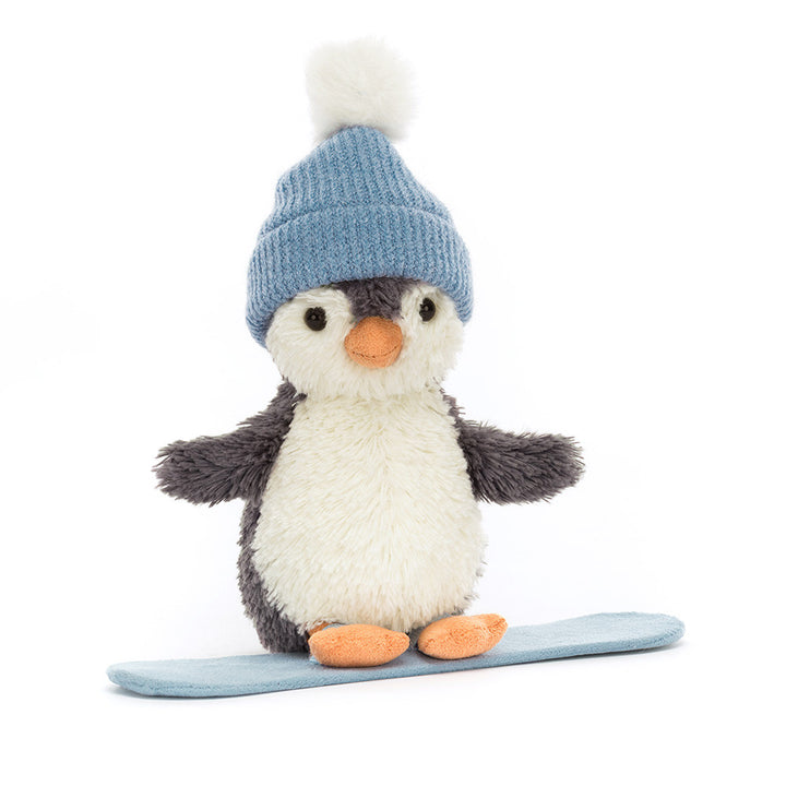 Jellycat® Peanut Penguin Snowboarding