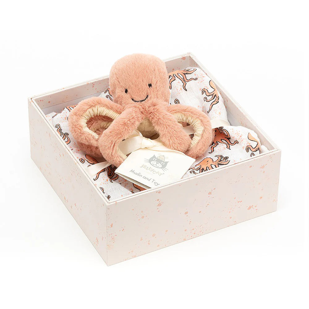 Jellycat® Odell Octopus Gift Set