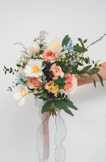 Bridal Bouquet - Hand-Tied - Vibrant