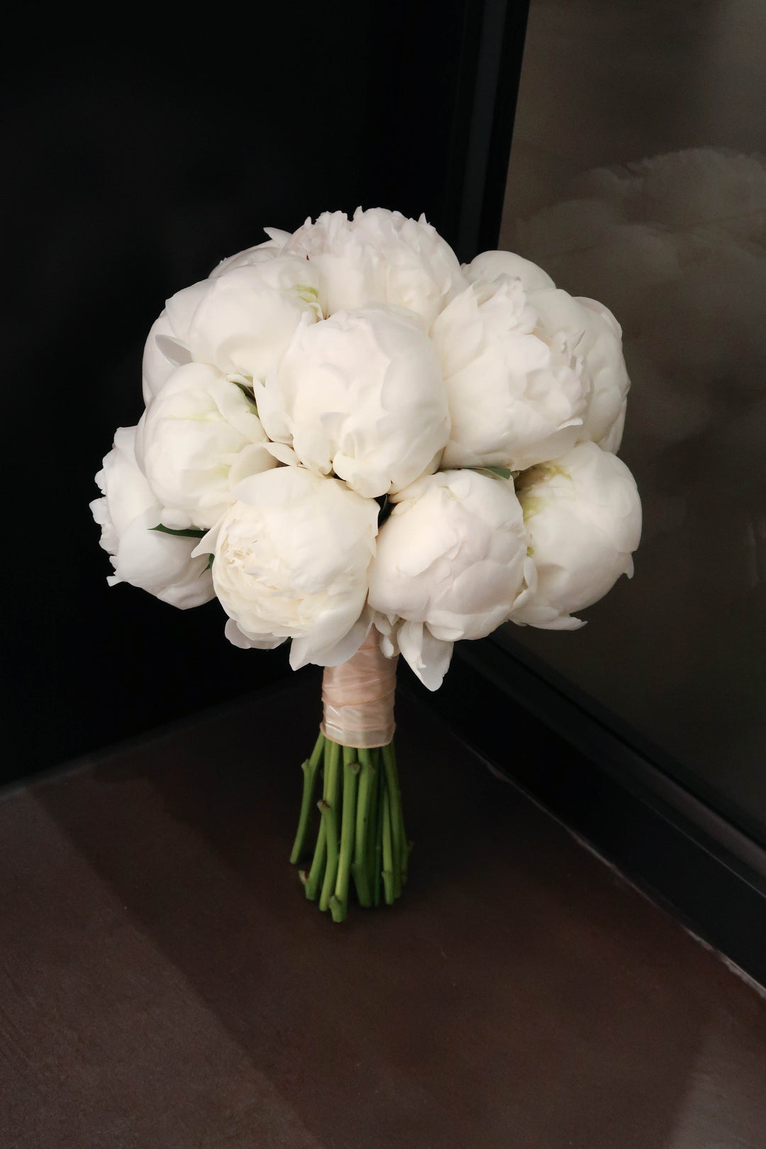 Bridal Bouquet - Classic Round - Peonies