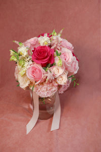 Bridal Bouquet - Classic Round - Pink