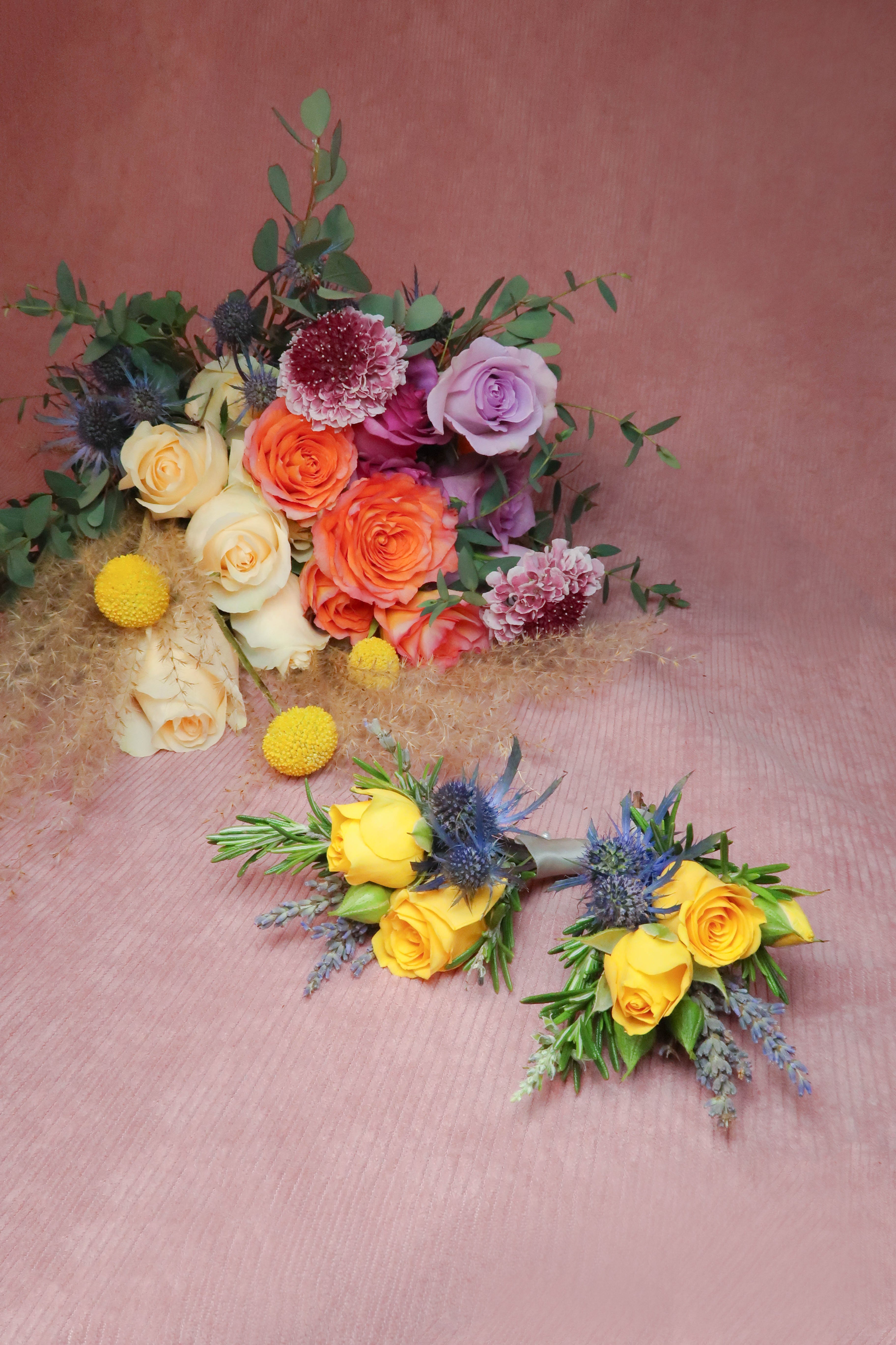 Bridal Bouquet - Hand-Tied - Vibrant