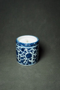 Grace & Favour - Gifts - Blue & White Porcelain Candle - Citrus Spring Tea